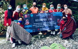 UMKM dan PKK di Dusun Ngebel Dilatih Manajemen Organisasi