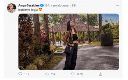 Foto di Borobudur tapi Nyebut Jogja, Anya Geraldine Di-bully Warganet