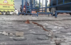 Ada Kerusakan Plataran Tugu Pal Putih, Forpi Minta Dinas PUPKP Telusuri Penyebabnya