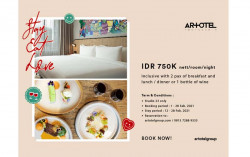 Stay, Eat & Love, Momentum Perayaan Imlek dan Valentine di Artotel