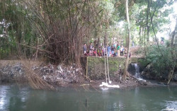 Pemancing Temukan Orok di Kali Winongo