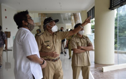 Belum Dipakai, Besi Gedung Baru Kantor Bupati Sleman Sudah Berkarat