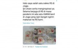 Viral Pasutri Asal Kalasan Rutin Kirim Pempek Gratis ke RS, Alasannya Sangat Inspiratif