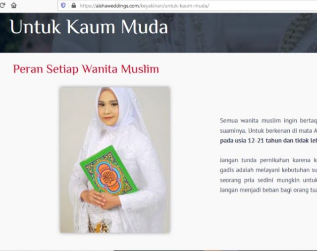 Viral Jasa Perkawinan Anak, KemenPPPA Polisikan Aisha Wedding