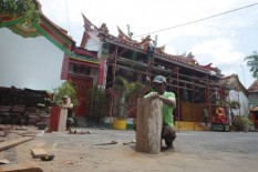 Begini Perayaan Imlek di Kelenteng Gondomanan Jogja