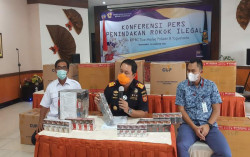 Ditangkap, Pedagang Rokok Ilegal di Banguntapan Terancam Penjara