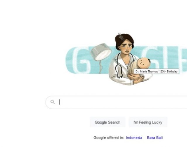 Dokter Perempuan Indonesia Pertama, Marie Thomas Masuk Google Doodle 