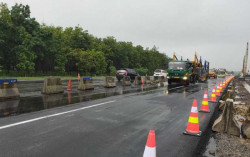 Jalur Pengganti Rampung, Contraflow KM 122 Tol Cipali Dihentikan