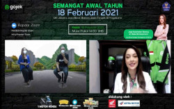 Diikuti 70 Ribu Mitra Gojek dari 5 Provinsi, Juru Bicara Satgas COVID-19 Sosialisasikan Protokol Kesehatan J3K dan Manfaat Vaksin