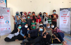 KKN UMY Tanamkan 3M di Desa Ngalang