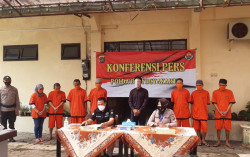 Sebulan, 25 Kasus Narkoba Terungkap 