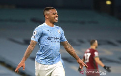 Manchester City Hajar Wolverhampton 4-1, Gabriel Jesus Cetak 2 Gol