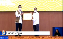 Ketika Doni Monardo Kepincut Kartun Harian Jogja