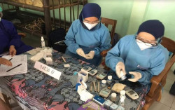 KKN UMY Berdayakan Masyarakat Dusun Tangkil untuk Cegah Covid-19