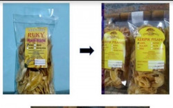 Keripik Pisang Ngudi Rejeki Trirenggo Makin Dikenal Berkat Polesan UMY
