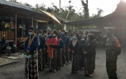 Labuhan Merapi Dibatasi, Selain Abdi Dalem Tak Boleh Naik Sampai Srimanganti
