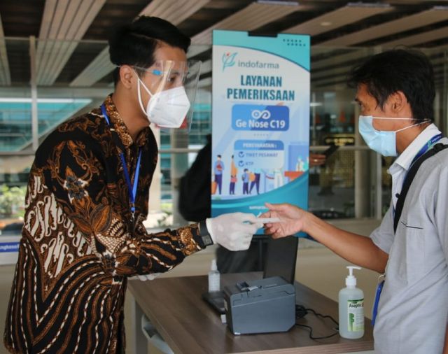 Diawali di YIA, Angkasa Pura I Lakukan Simulasi Penggunaan GeNose C-19 di 15 Bandara