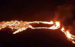 Setelah "Tidur" 800 Tahun, Gunung di Islandia Meletus