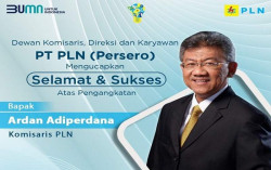 Ardan Adiperdana Diangkat Jadi Komisaris PLN