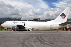 2 Menit Lepas Landas, Trigana Air Kembali ke Bandara Halim dan Tergelincir