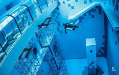 Melihat Kolam Renang Terdalam di Dunia, Ada Kamar Hotel dan Gua