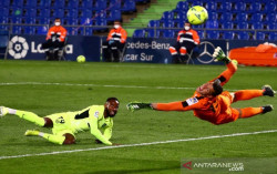 Pemain Atletico Moussa Dembele Pingsan saat Latihan