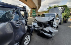 Truk Tabrak Kendaraan di Lampu Merah, Begini Kronologi Laka Beruntun 10 Mobil di Monjali