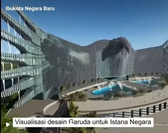 Mewah, Desain Istana Negara Ibu Kota Baru Berlambang Garuda