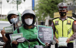 Juara Kota Dihadirkan untuk Apresiasi Pengemudi Taat Prokes