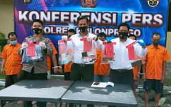 Berawal dari Transaksi Narkoba di Terminal Kenteng, 3 Pelayan Kafe Ditangkap