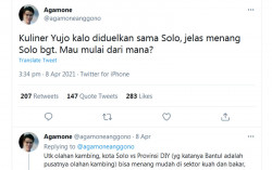 Warganet Ini Bandingkan Kuliner Jogja dan Solo, Katanya Menang Solo Banget