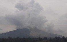 Sinabung Erupsi, Awan Panas Berjarak 1.000 Meter