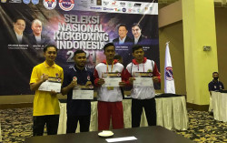 Dua Atlet Kickboxing Magelang Raih Emas dan Perak di Seleknas