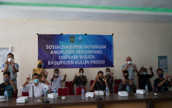 Jasa Raharja Jogja Sosialisasikan Perlindungan Angkutan Penumpang di Kulonprogo