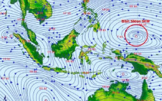 Ada Tanah Muncul di Atas Permukaan Laut Setelah Siklon Tropis Seroja di NTT
