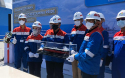 Erick Thohir Sambut Kedatangan Pertamina Pride, Tanker Raksasa Siap Salurkan Energo