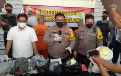 3,38 Kuintal Obat Mercon Disita Polres Magelang, 3 Orang Ditetapkan Tersangka