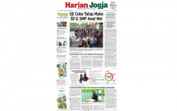 HARIAN JOGJA HARI INI: Uji Coba Tatap Muka SD & SMP Awal Mei