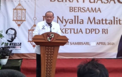 Mundur dari Calon Pengganti Hanafi Rais di DPR, Yuni Astuti Ditemui La Nyalla 