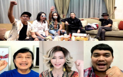 Artis Nasional Dukung Indonesia Raya Bergema