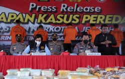 Polri Ungkap Peredaran 2,5 Ton Ganja, 10,1 Juta Jiwa Terselamatkan 