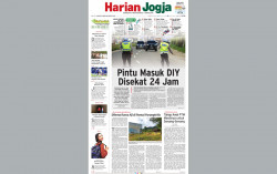 HARIAN JOGJA HARI INI: Pintu Masuk DIY Disekat 24 Jam