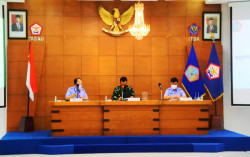 Tim Pengawas Itjen AU Sambangi Institut Teknologi Dirgantara Adisutjipto