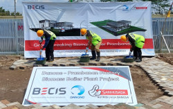 Danone SN Indonesia Bangun Fasilitas Boiler Biomassa Pertama di Jawa Tengah