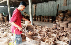 Berkat Gedebog Pisang, Bekas OB Mampu Hidupi Ratusan Keluarga di Gunungkidul