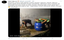 Viral Warga di Bantul "Perang" Menggunakan Kotoran Binatang, Begini Penjelasan Lurah