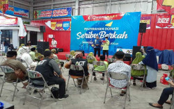 Terus Menebar Kebaikan, Qhomemart Santuni Anak Yatim Omah Ngaji
