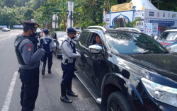 Kendaraan Masuk ke Gunungkidul Alami Penurunan Signifikan