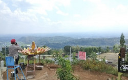 H+1 Lebaran, Tebing Breksi Masih Sepi 