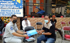 Jasa Raharja Serahkan Santunan untuk Ahli Waris Pejalan Kaki yang Tertabrak Sepeda Motor 